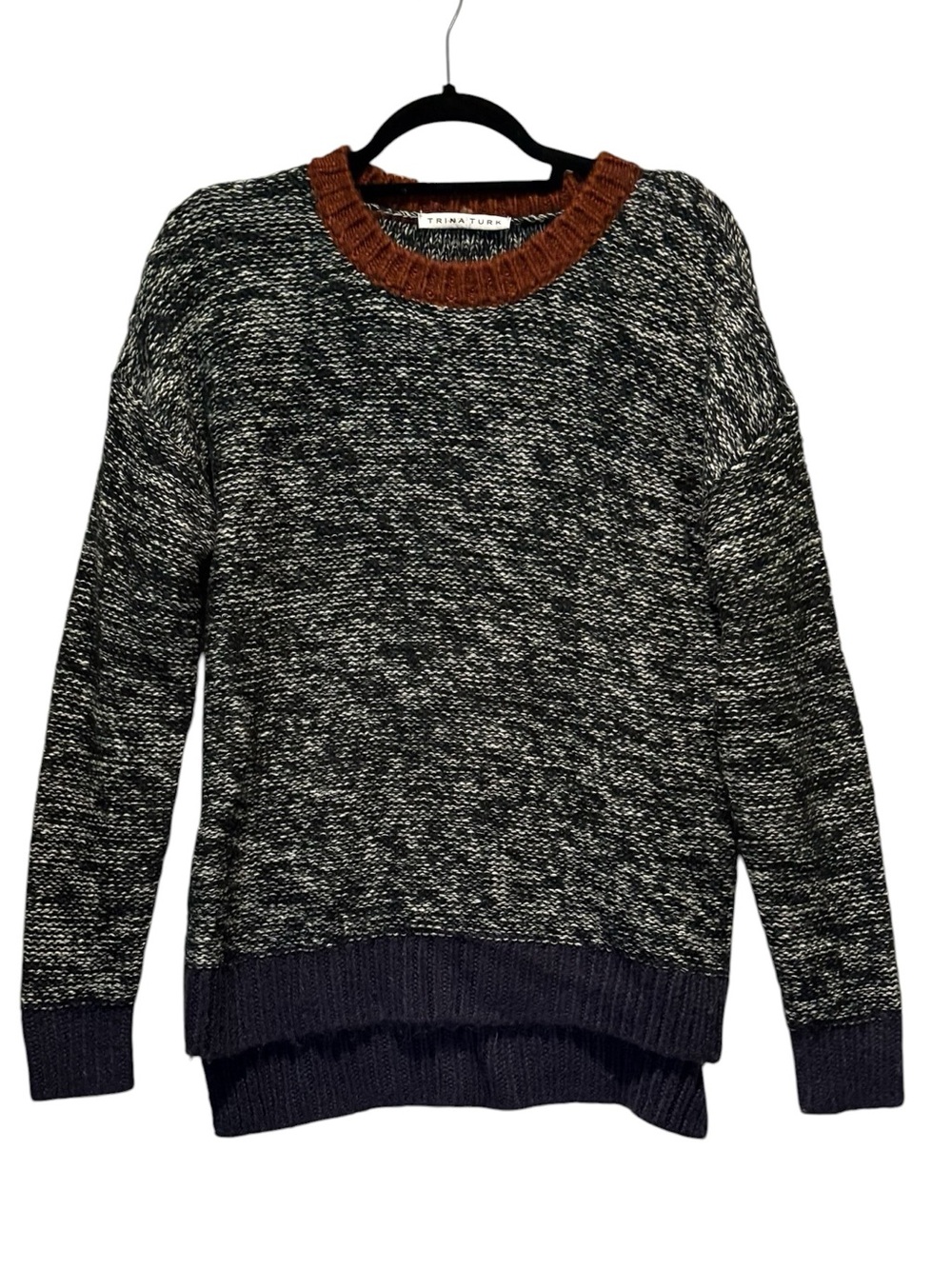Trina Turk - Women's crewneck sweater. Size Medium,